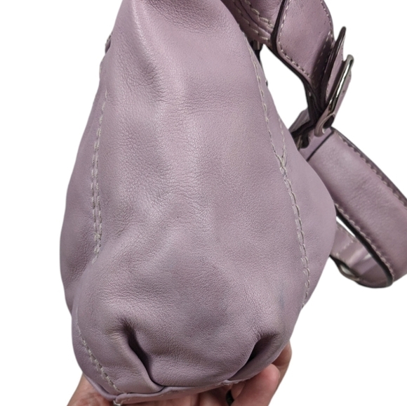 Tignanello Leather Half Moon Hobo Bag - Picture 8 of 13